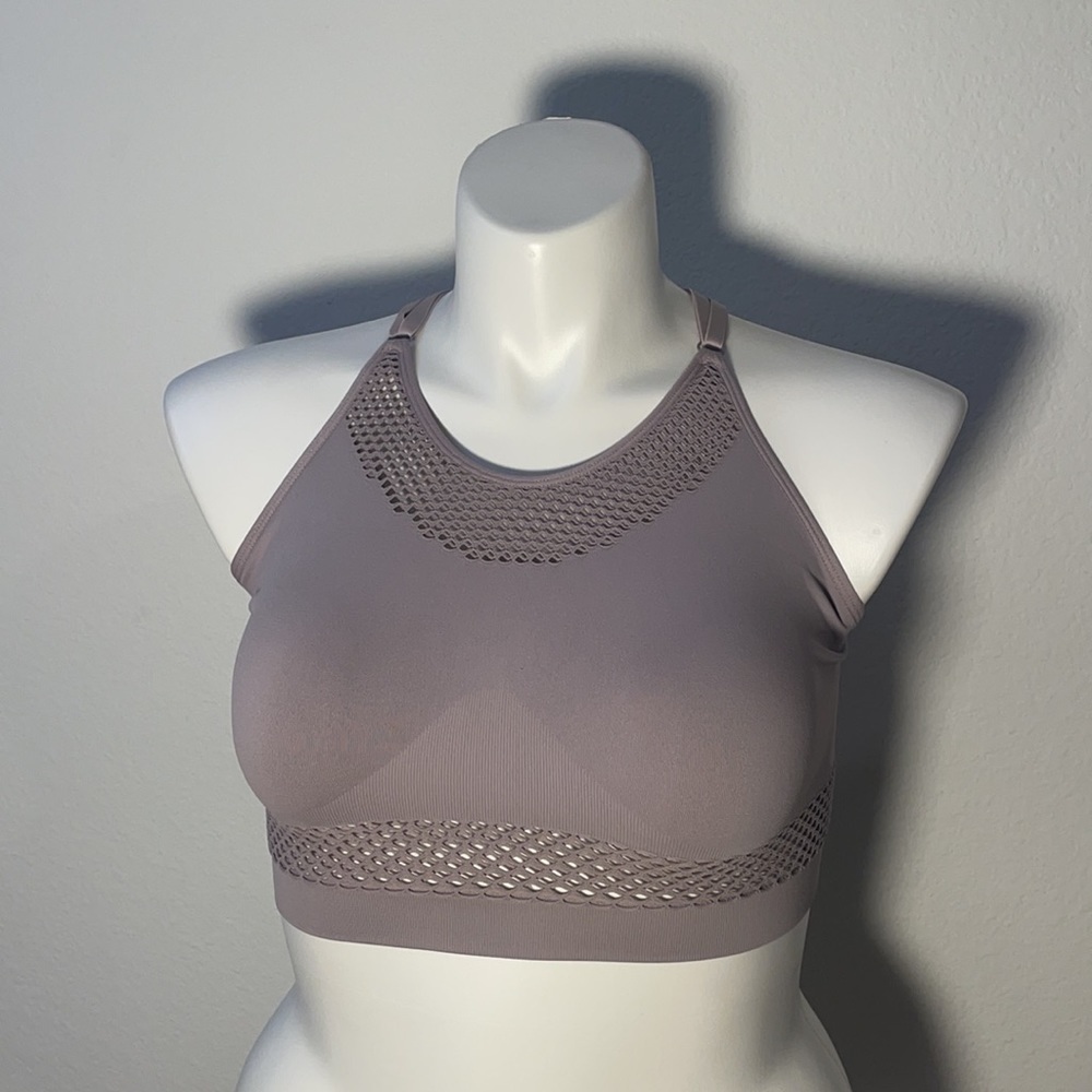 cacique strappy bralette bra high-neck